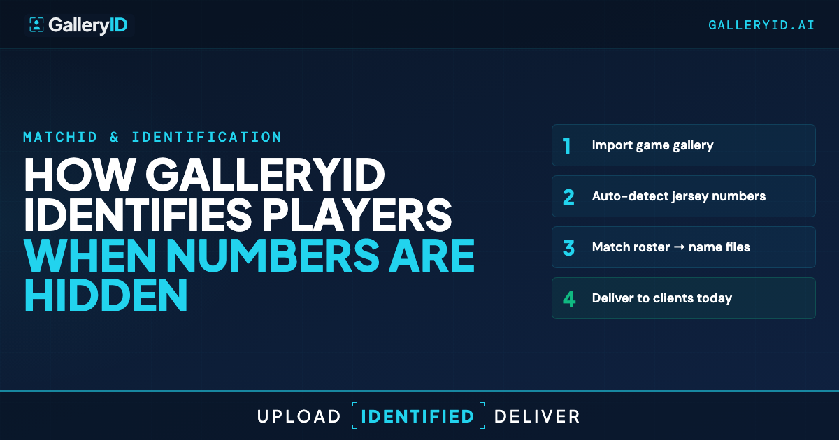 Player Face Recognition When Jersey Numbers Are Hidden